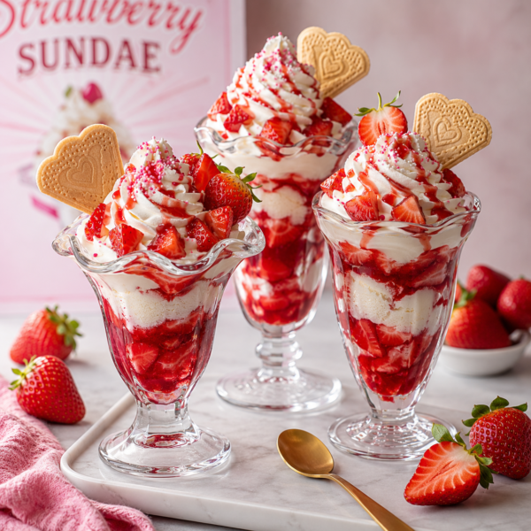 Strawberry Sundae