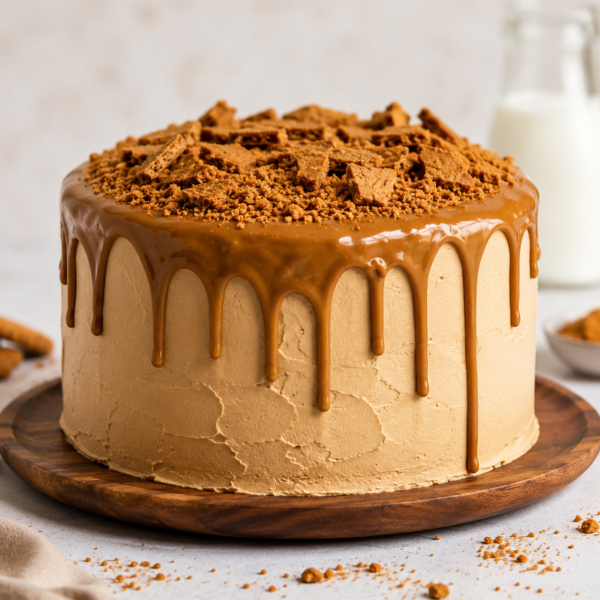 Lotus Biscoff Cake