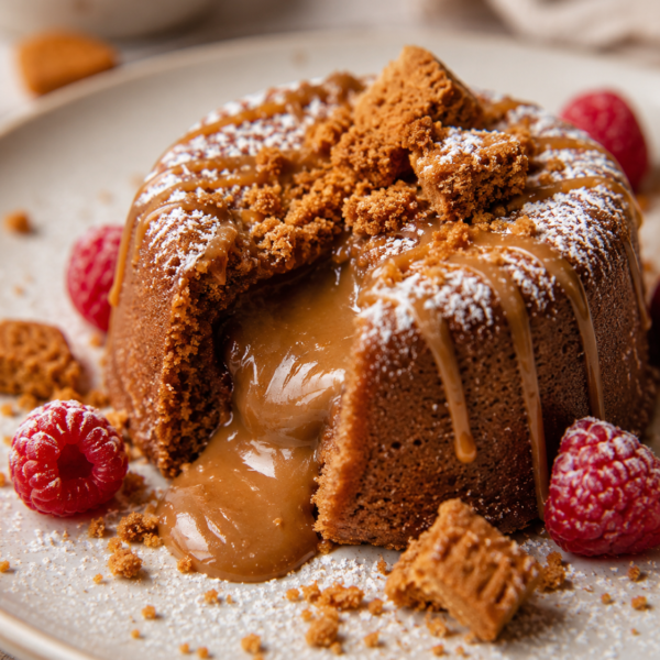 Biscoff Lava Cake