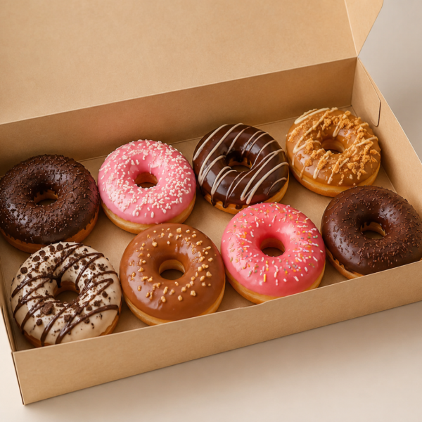Doughnuts Box For 8