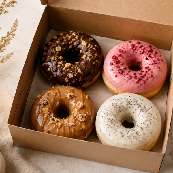 Doughnuts Box For 4