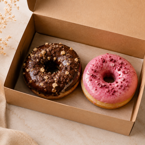 Doughnuts Box For 2