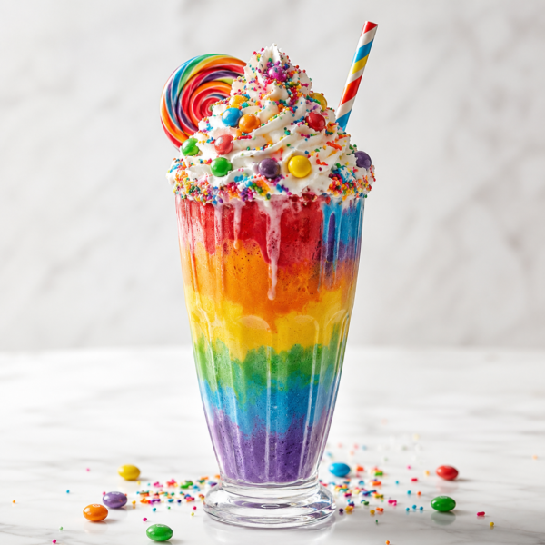 Rainbow Nation Milkshake