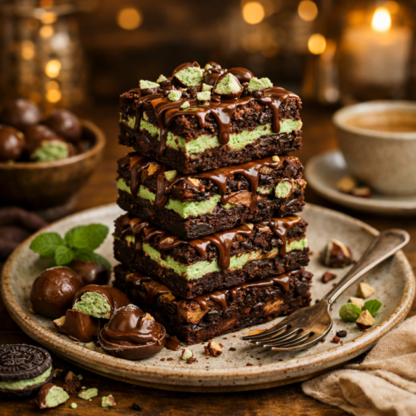 Mint Aero Brownie