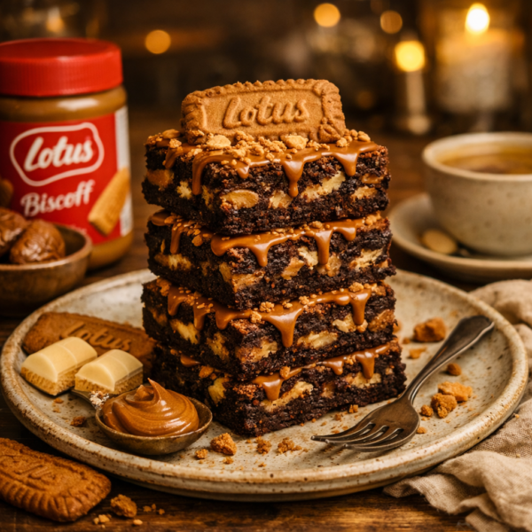 Lotus Biscoff Blondie