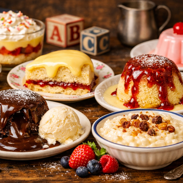 Old School Puddings