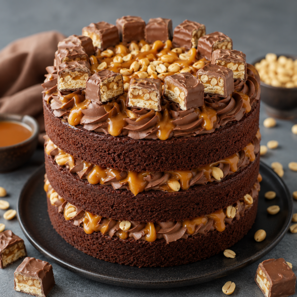 Snickers Stack Cake