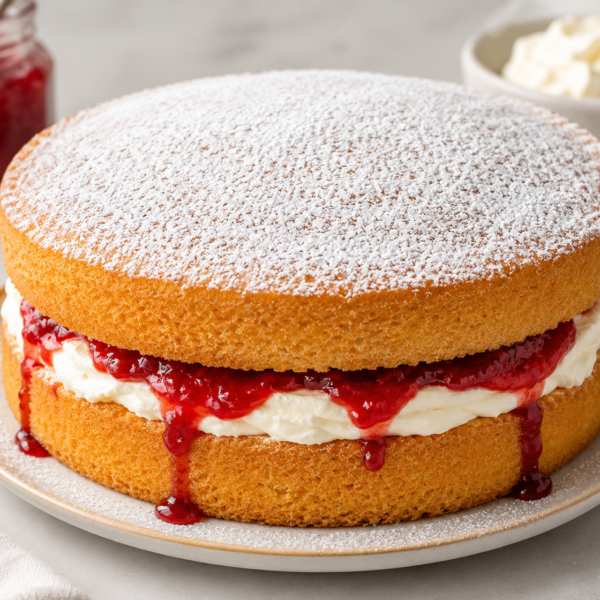 Jam Sponge Cake