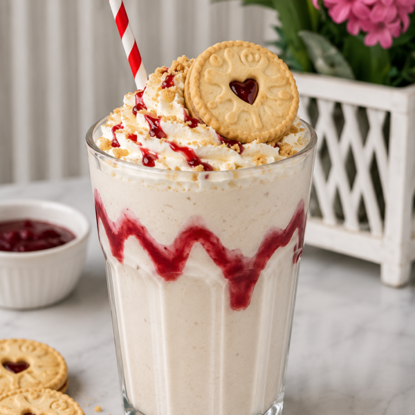 Jammie Dodgers Milkshake