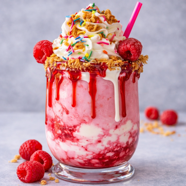 Raspberry Delight Milkshake