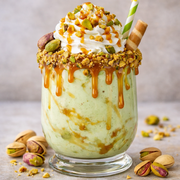 Pistachio Crunch Milkshake